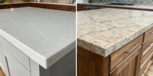 quartz countertop vs natural stone countertop comparison