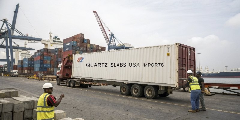 imports quartz slabs