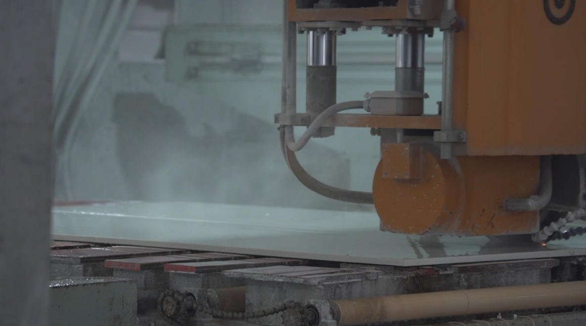quartz slab cutting optimization