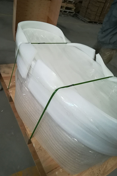 freestanding solid surface bathtub packing foam wrap3