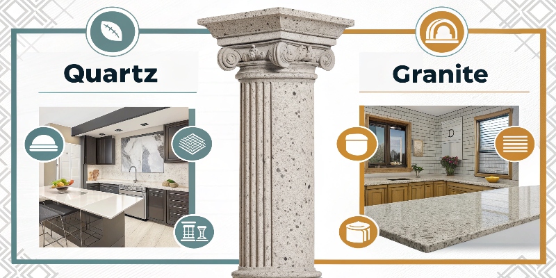 Lifespan of Quartz vs Granite Comparing Quartz and Granite Lifespan