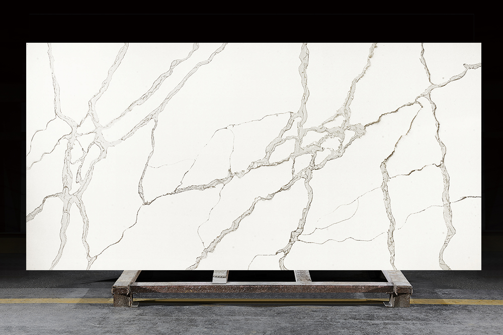 real shot calacatta taupe cascade cn7026