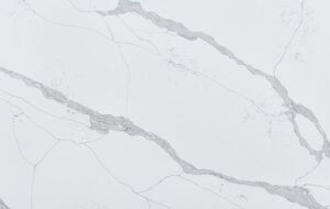quartz stone slab calacatta cn7056 close up